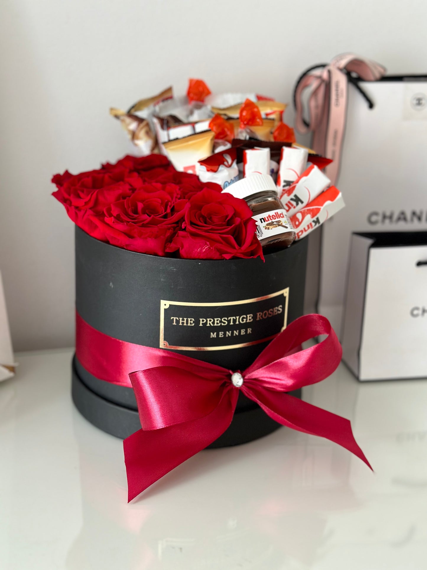 Colección Rosas con Chocolate - La Mejor Colección de Rosas Preservadas con Chocolate Verano