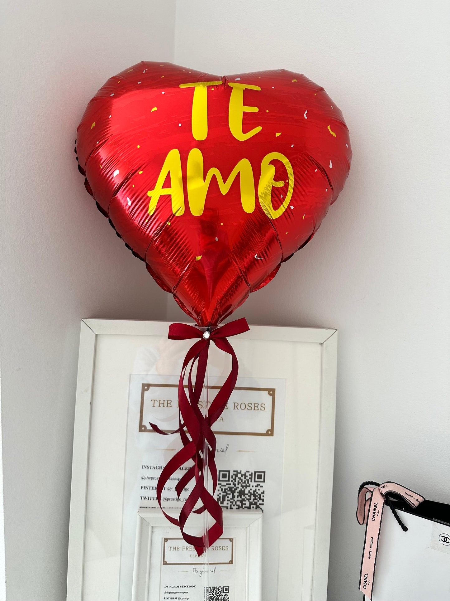 Embalaje Decorativo con globo personalizado