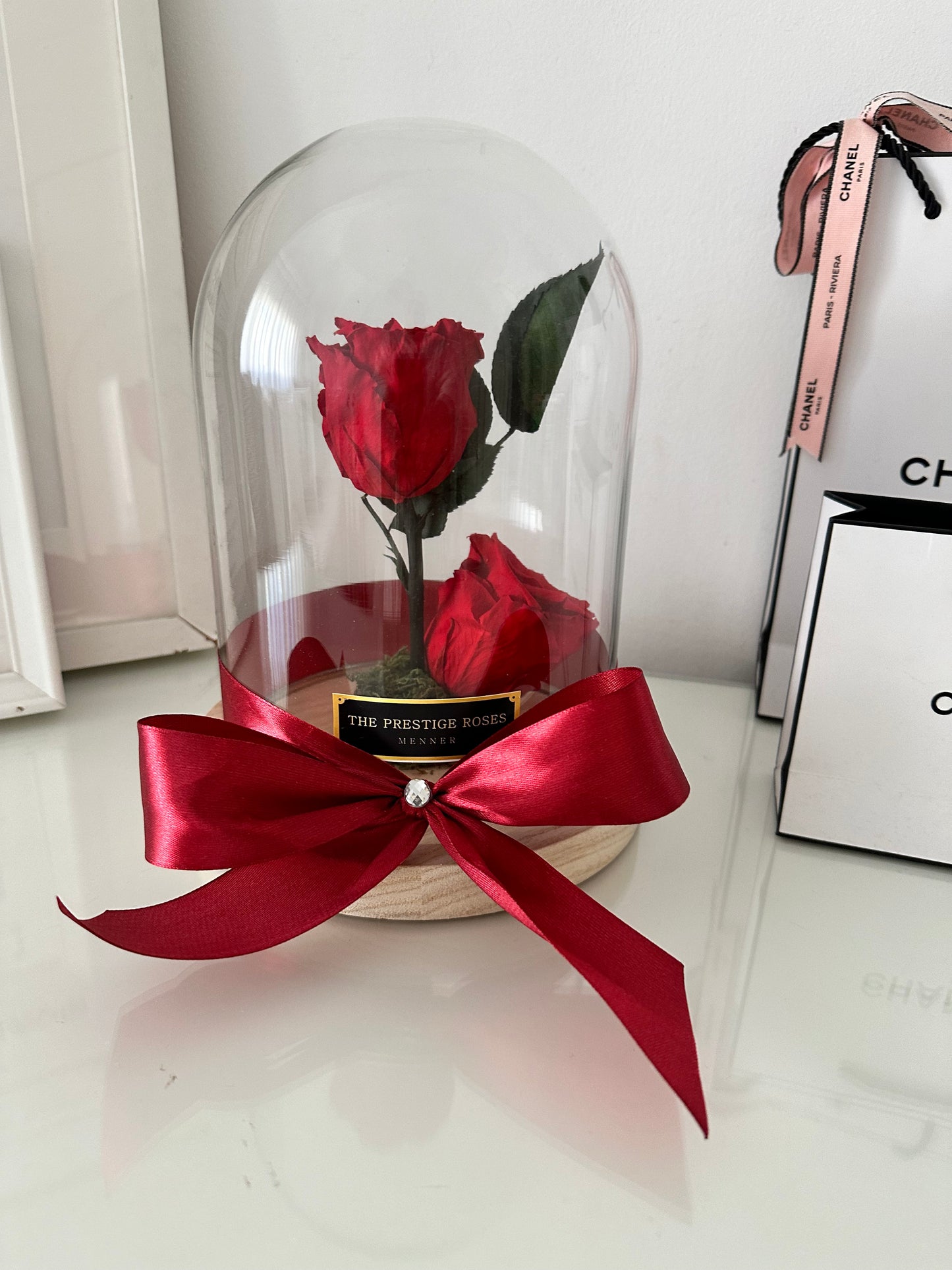 Colección cúpula de La Rosa Bella y Bestia  - De Rosas Preservadas