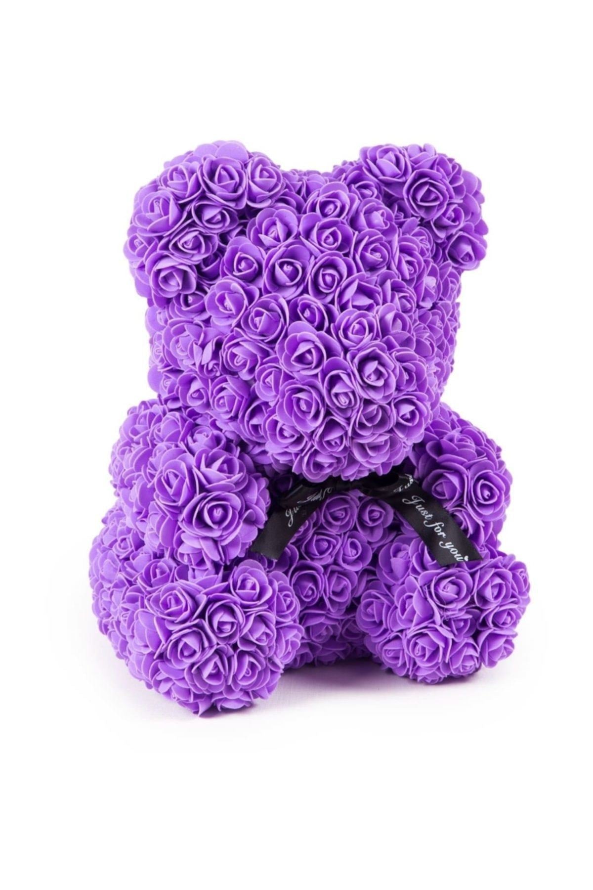 Flower Teddy Oso peluche 40 cm con cinta