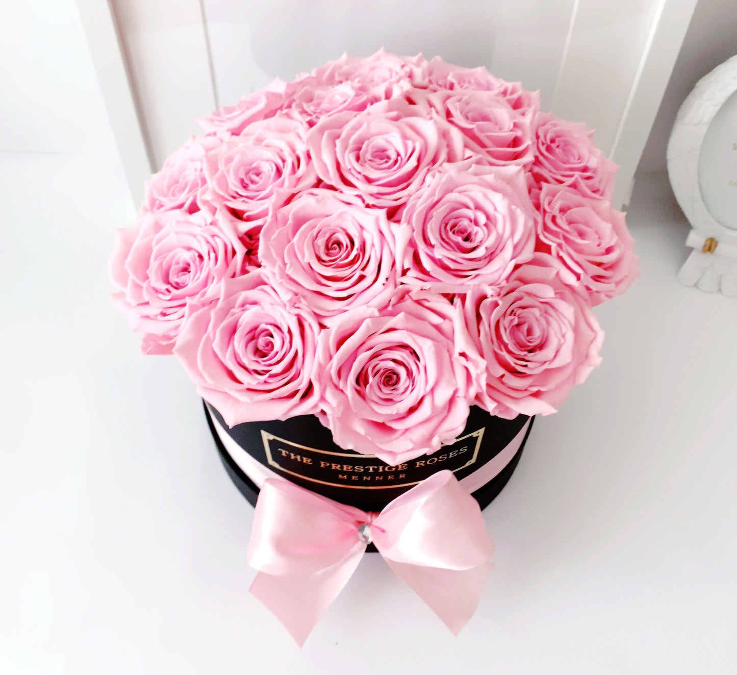 Caja Mediano de Rosas Eternas en estilo Dome | The Prestige Roses - The Prestige Roses Madrid