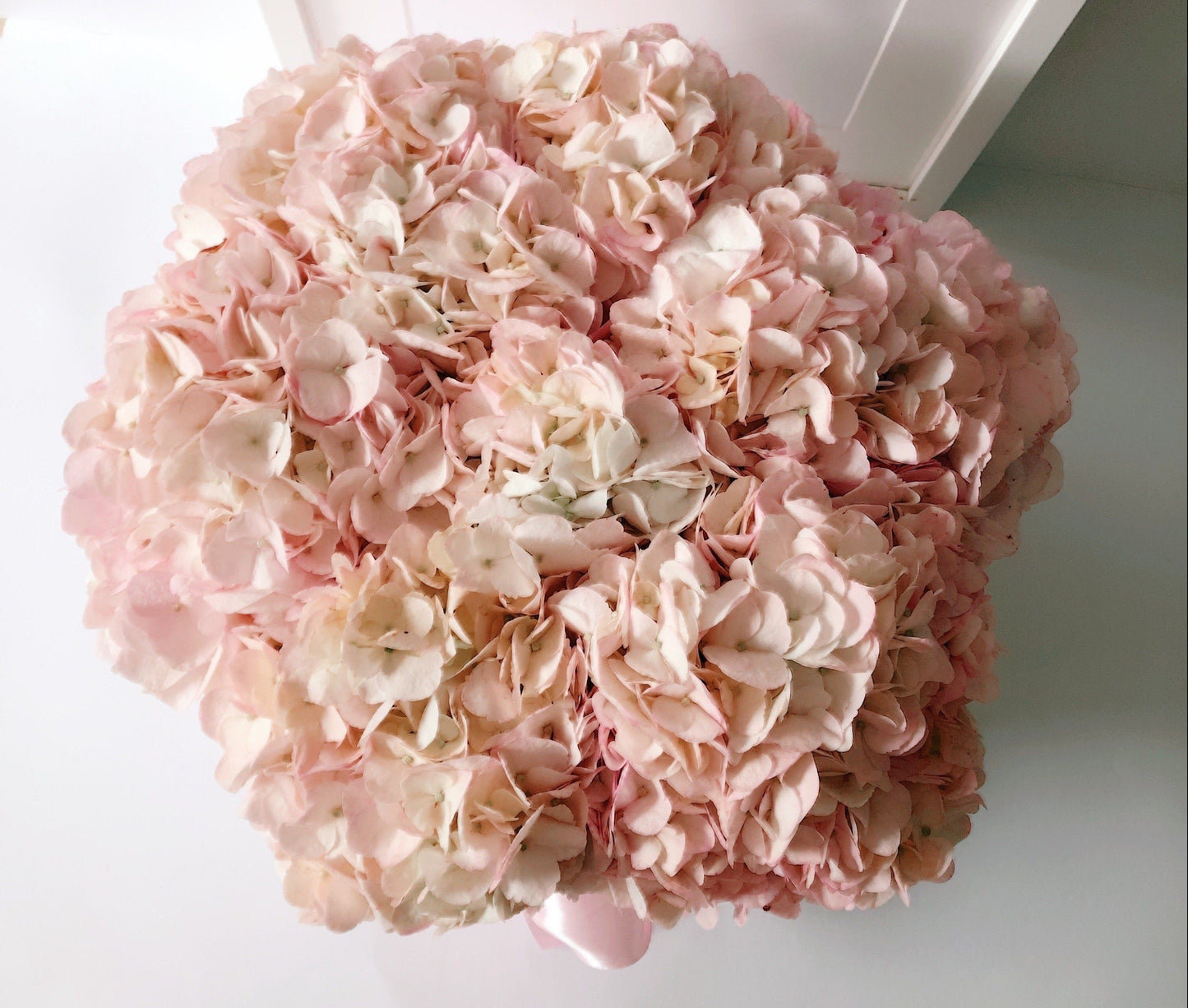 Caja Blanco Grande de Hortensias | The Prestige Roses - The Prestige Roses Madrid