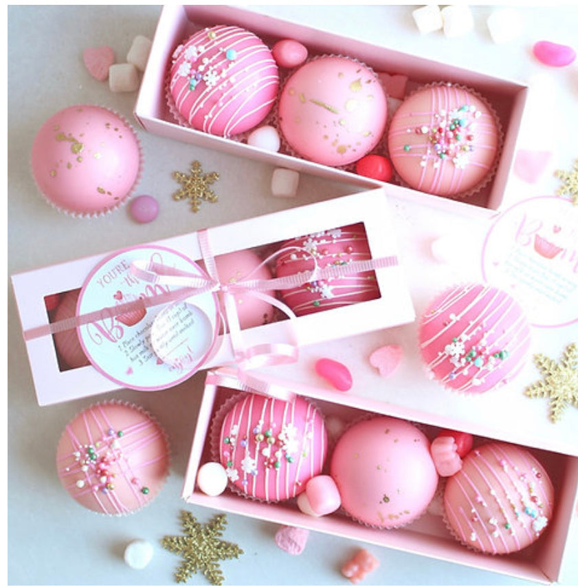 Holiday Pink Cocoa Bomb