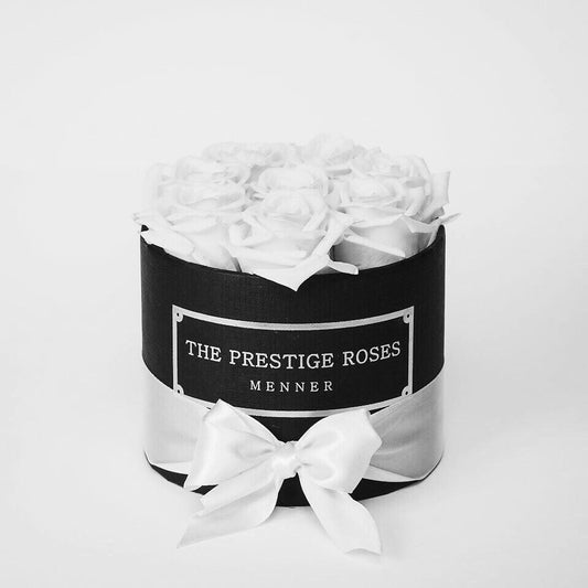 Caja Negro Mini de Rosas Eternas de Estilo de Cliente  | The Prestige Roses - The Prestige Roses Madrid